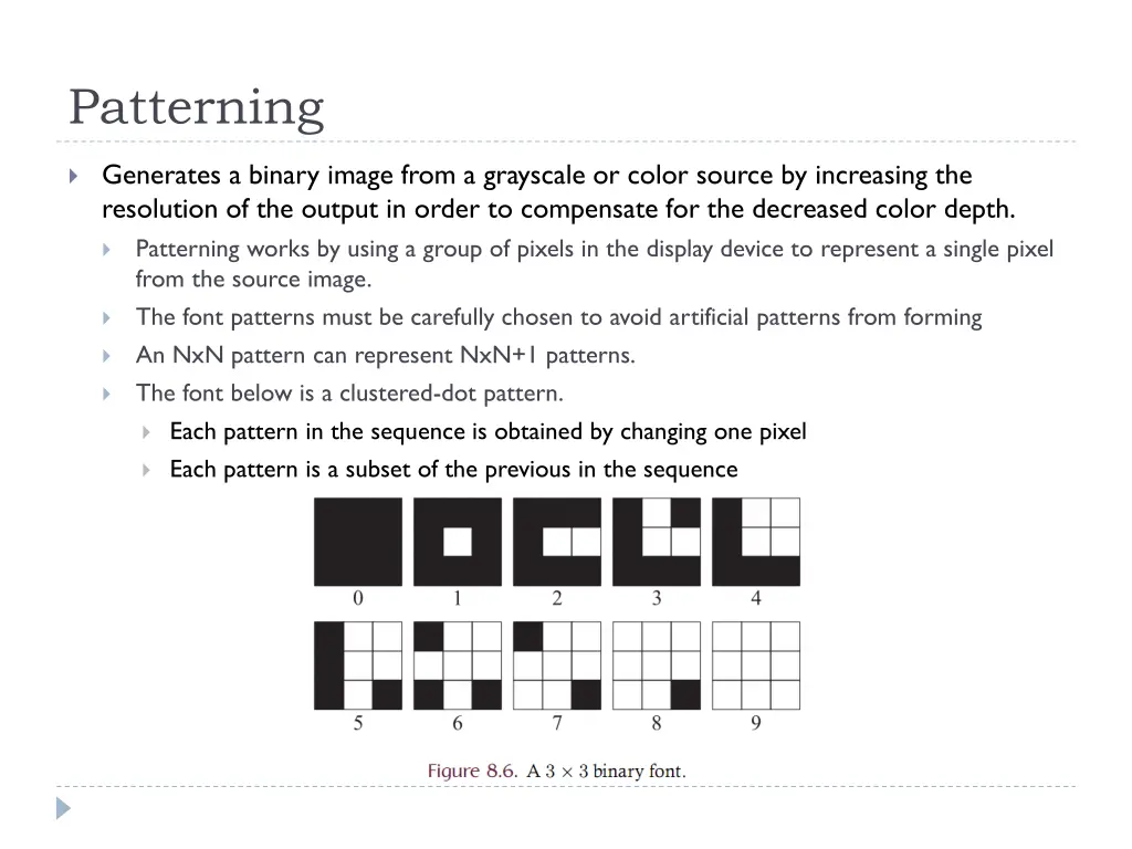 patterning 1