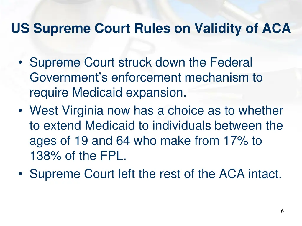 us supreme court rules on validity of aca 1