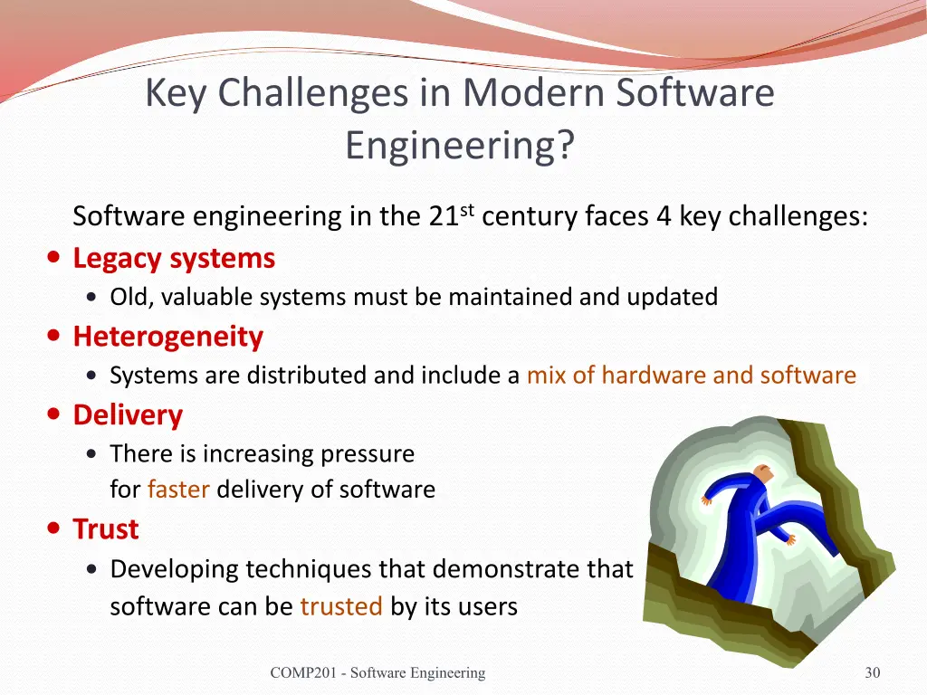 key challenges in modern software engineering