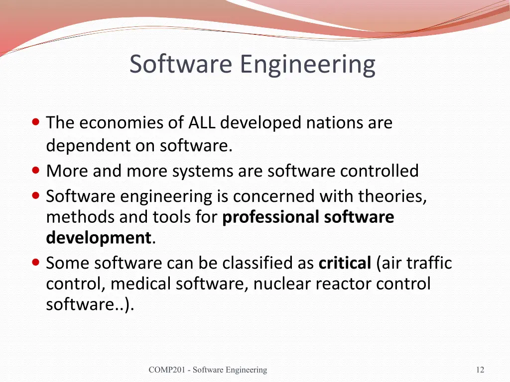 software engineering