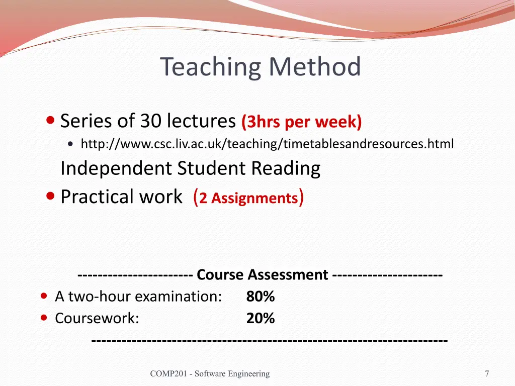 teaching method