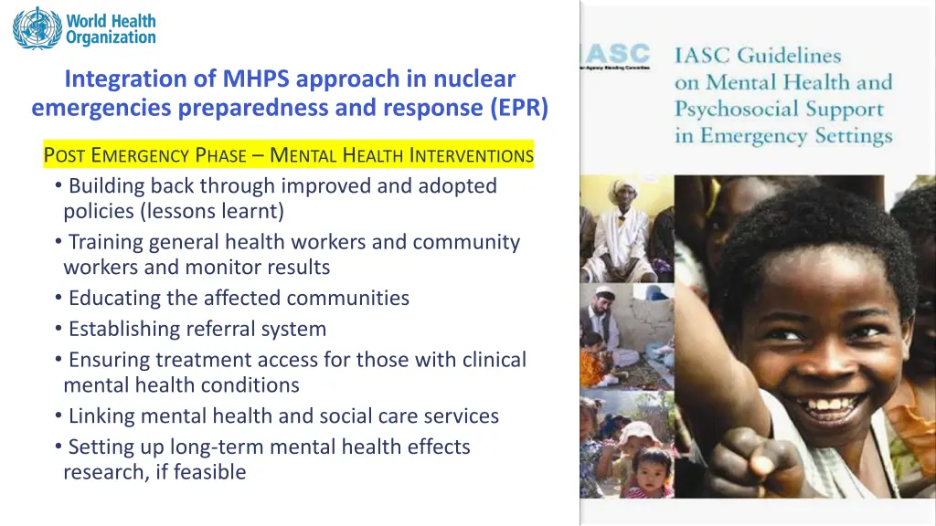 integration of mhps approach in nuclear 3