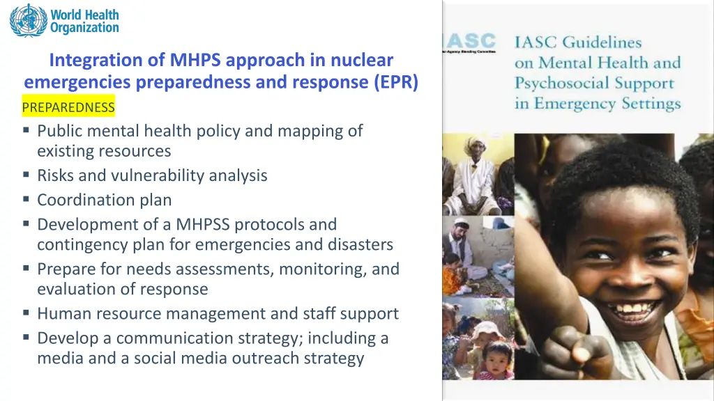 integration of mhps approach in nuclear