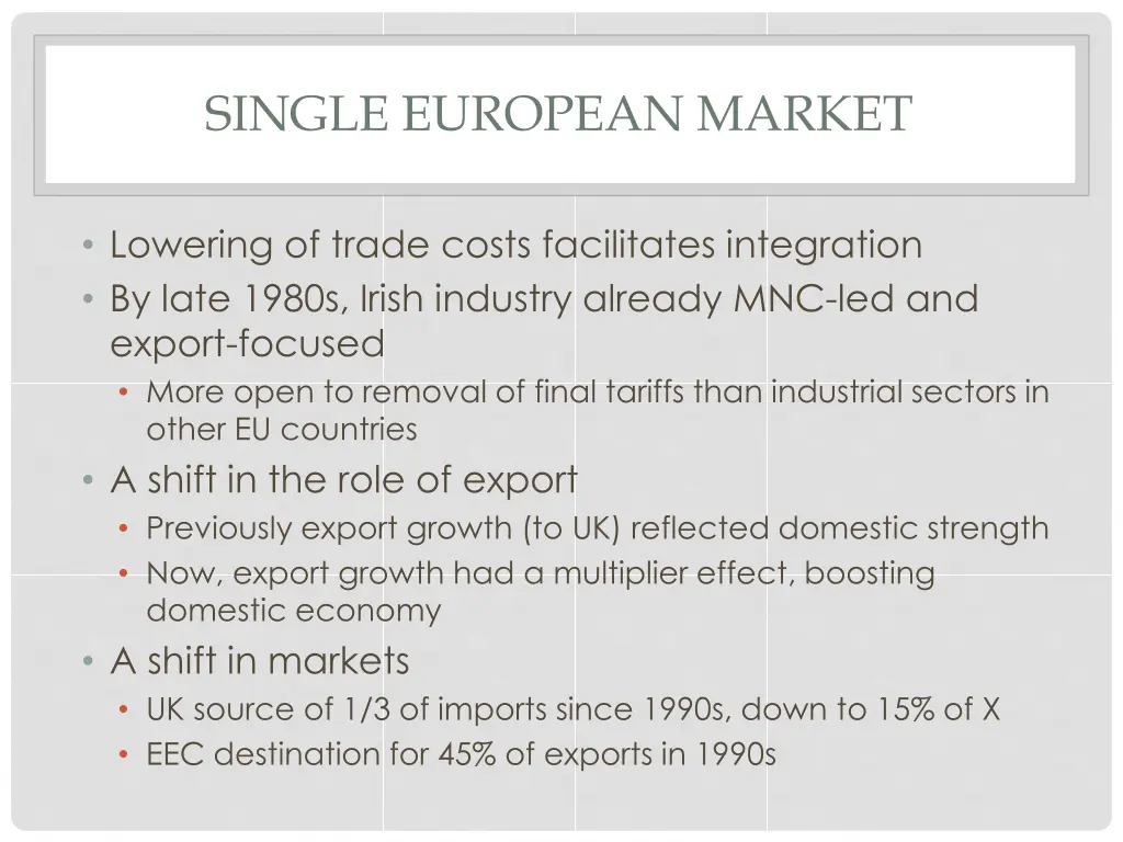 single european market