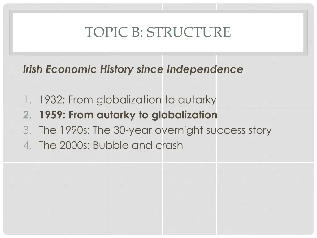 topic b structure 1