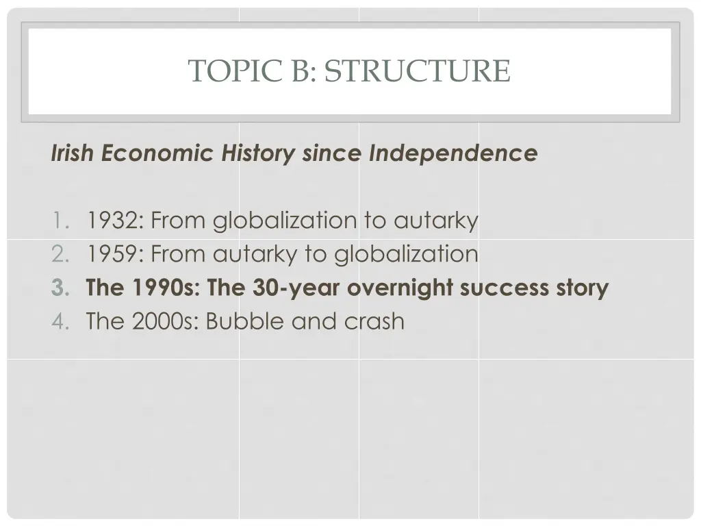 topic b structure 2