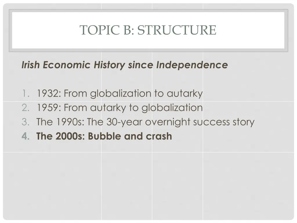 topic b structure 3