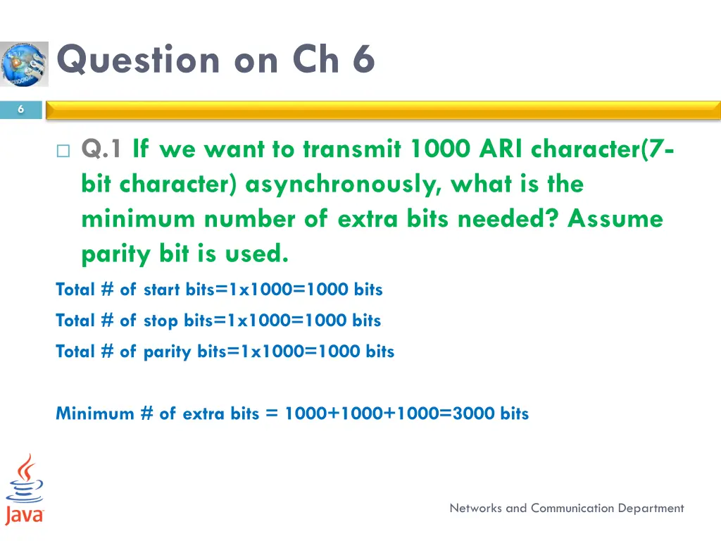 question on ch 6