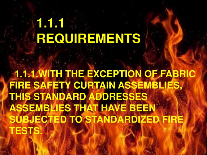 1 1 1 requirements