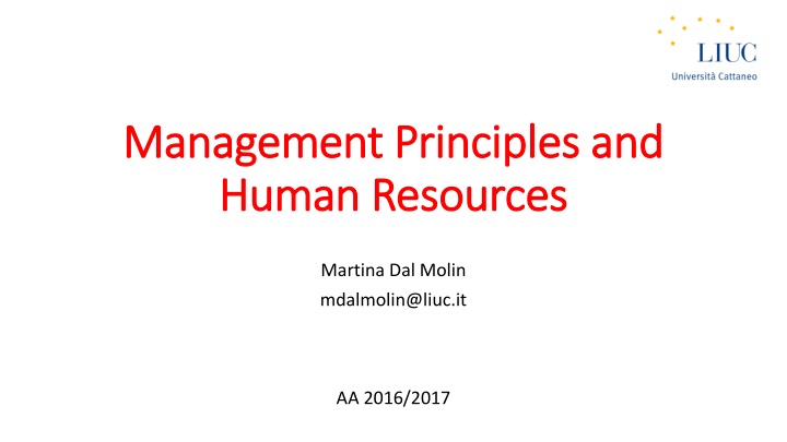 management management principles human human