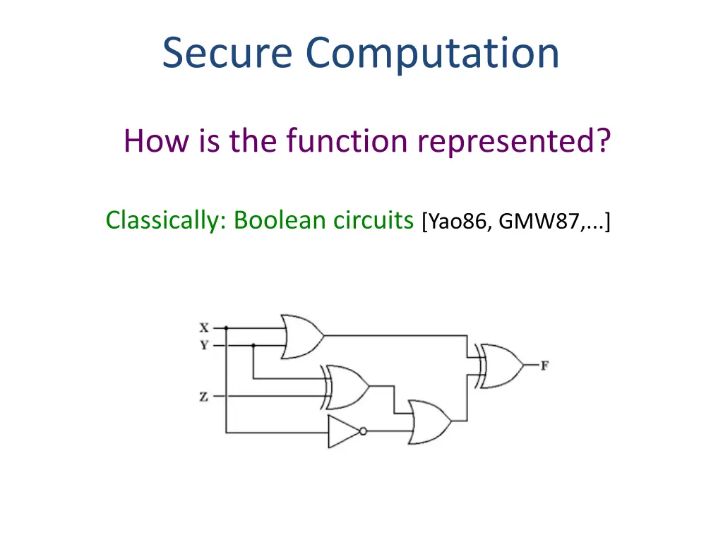 secure computation