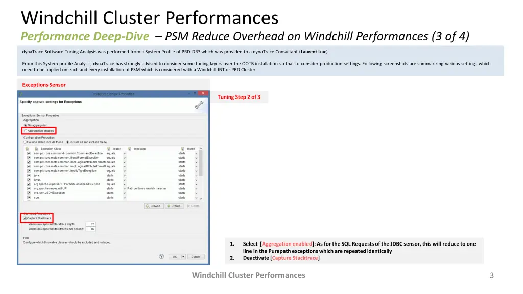 windchill cluster performances performance deep 2