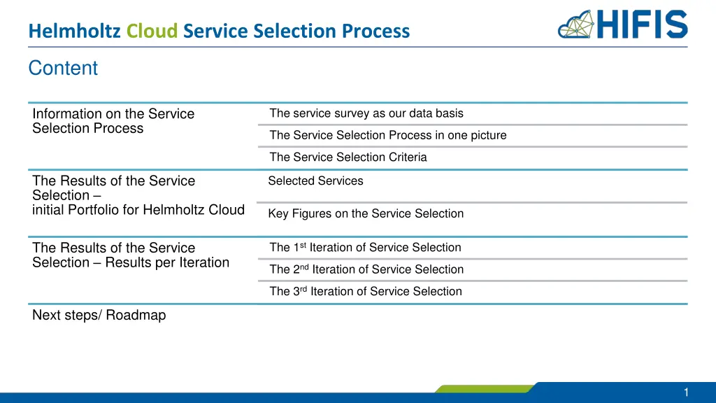 helmholtz cloud service selection process 1