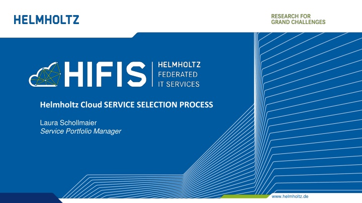 helmholtz cloud service selection process