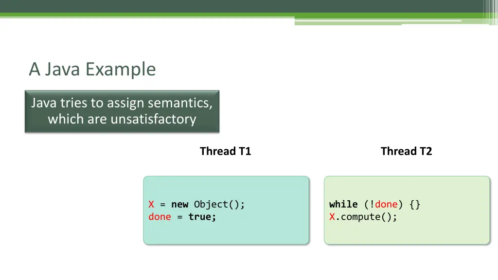 a java example 1