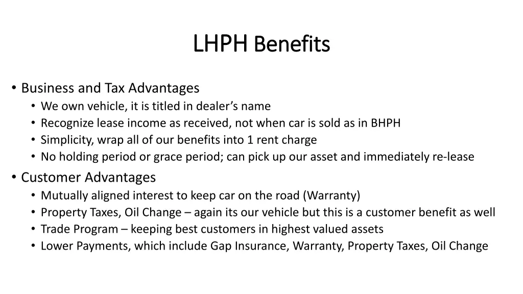 lhph lhph benefits benefits