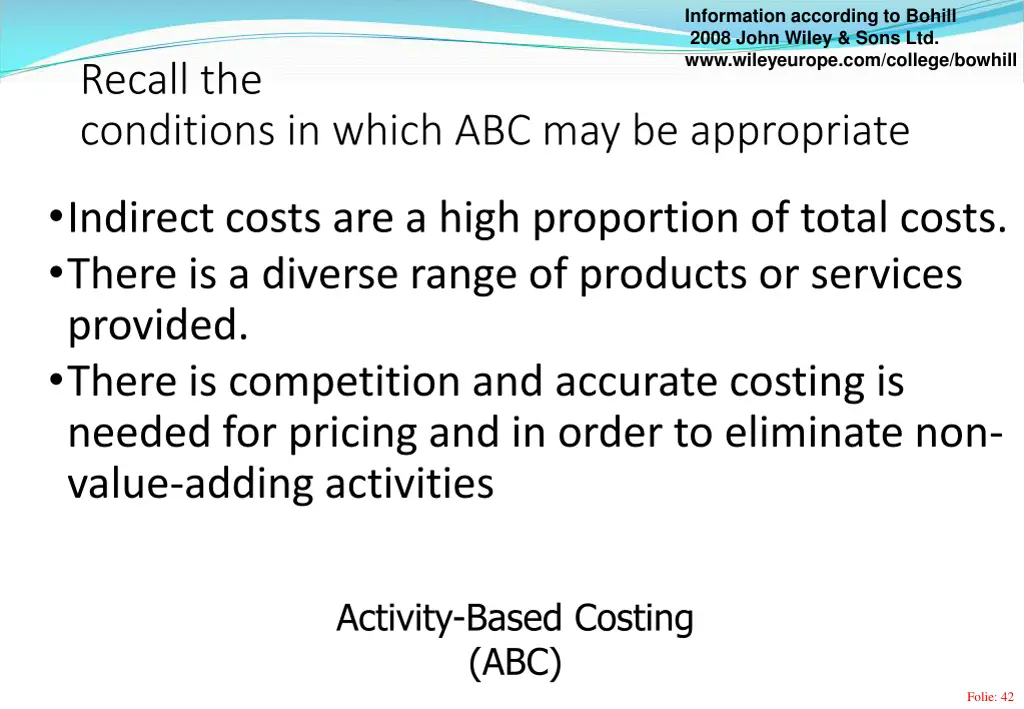 information according to bohill 2008 john wiley 1