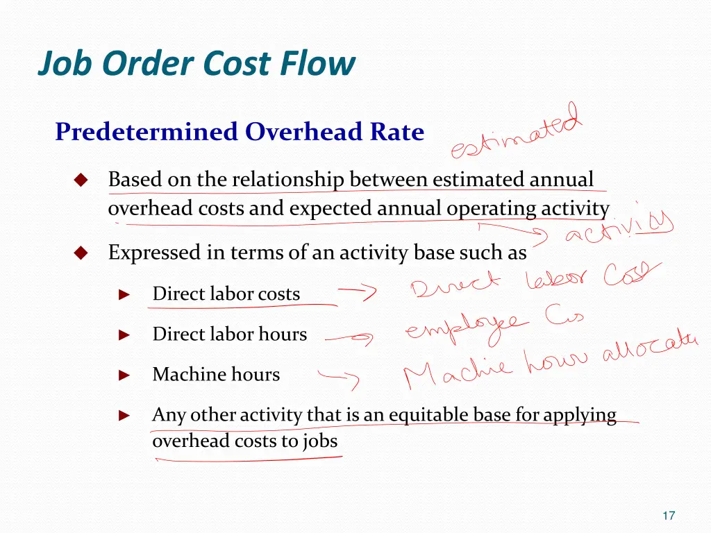 job order cost flow 14