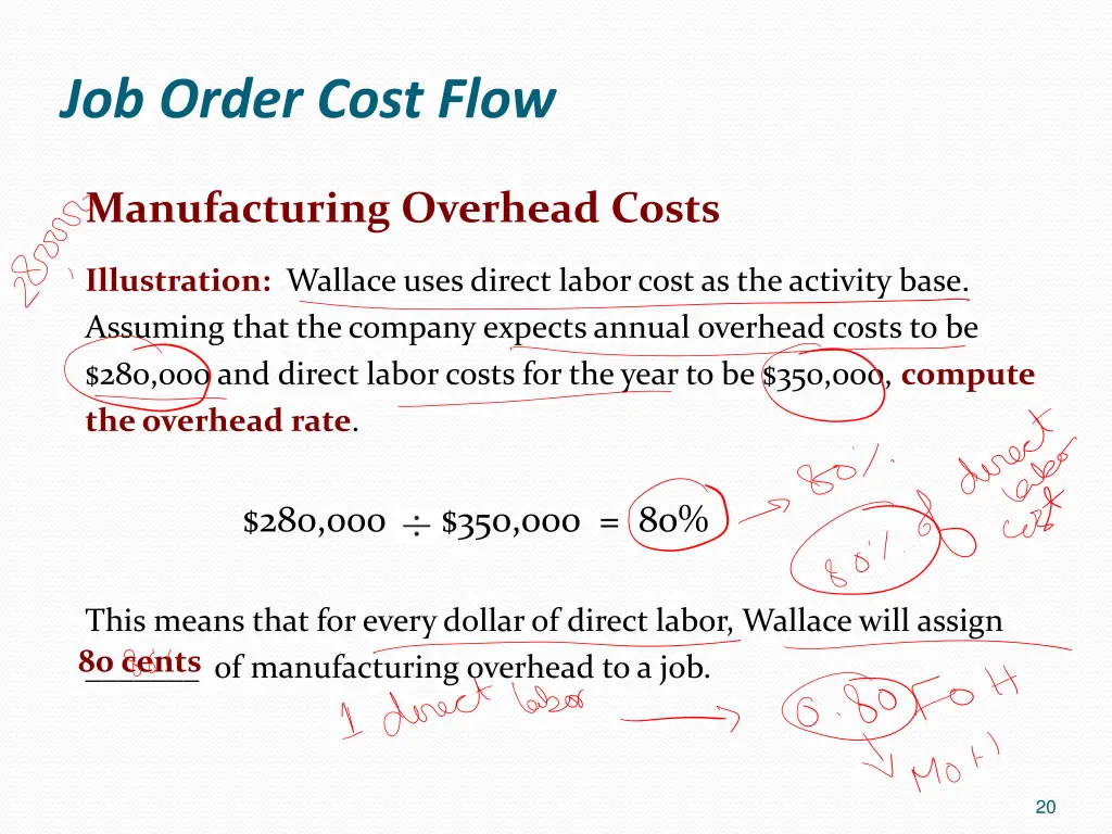 job order cost flow 17