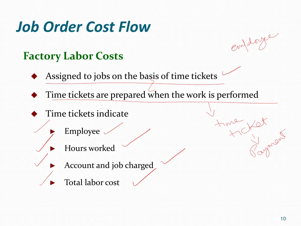 job order cost flow 7