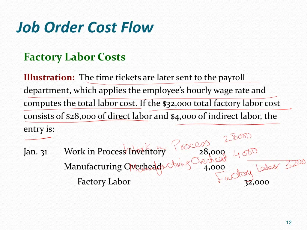 job order cost flow 9