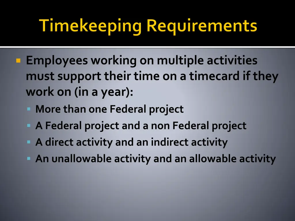 employees working on multiple activities must