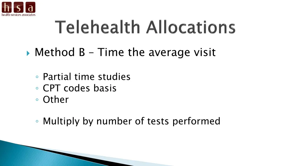 method b time the average visit