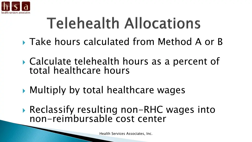 take hours calculated from method a or b 2