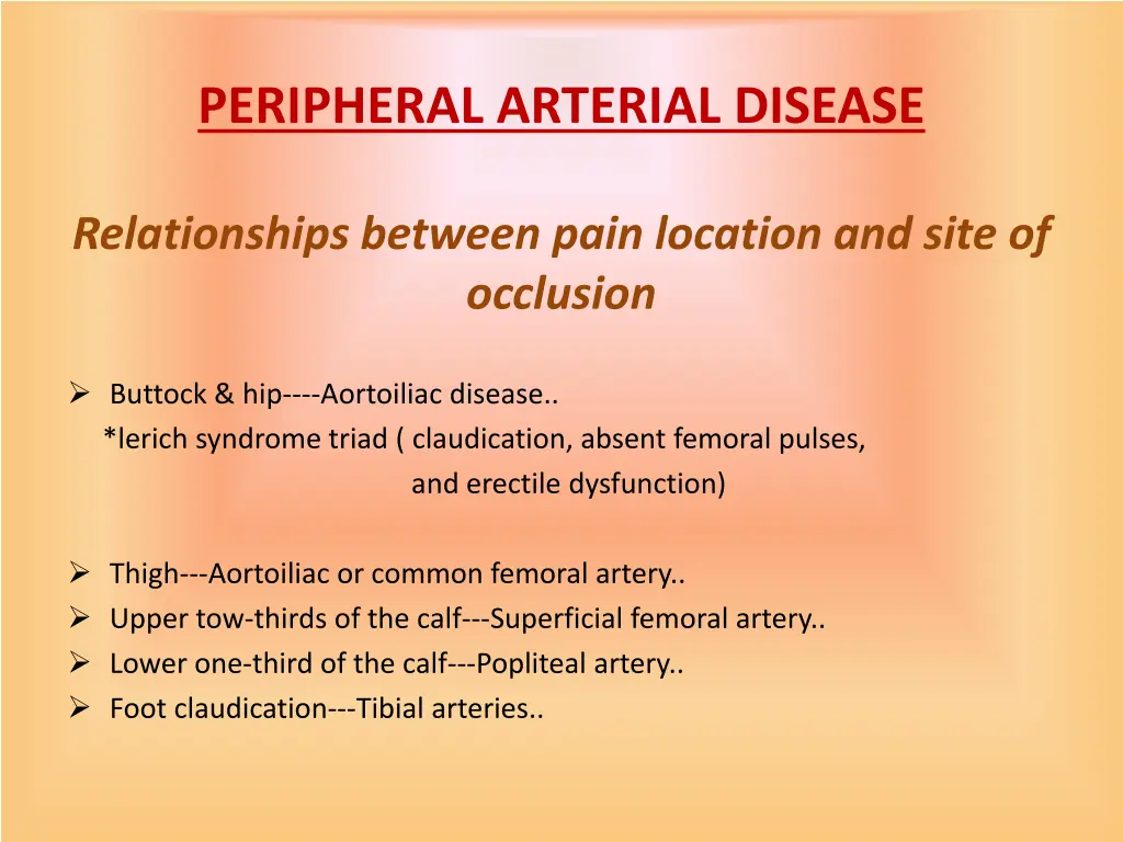 peripheral arterial disease 4