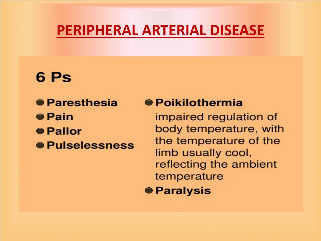 peripheral arterial disease 8