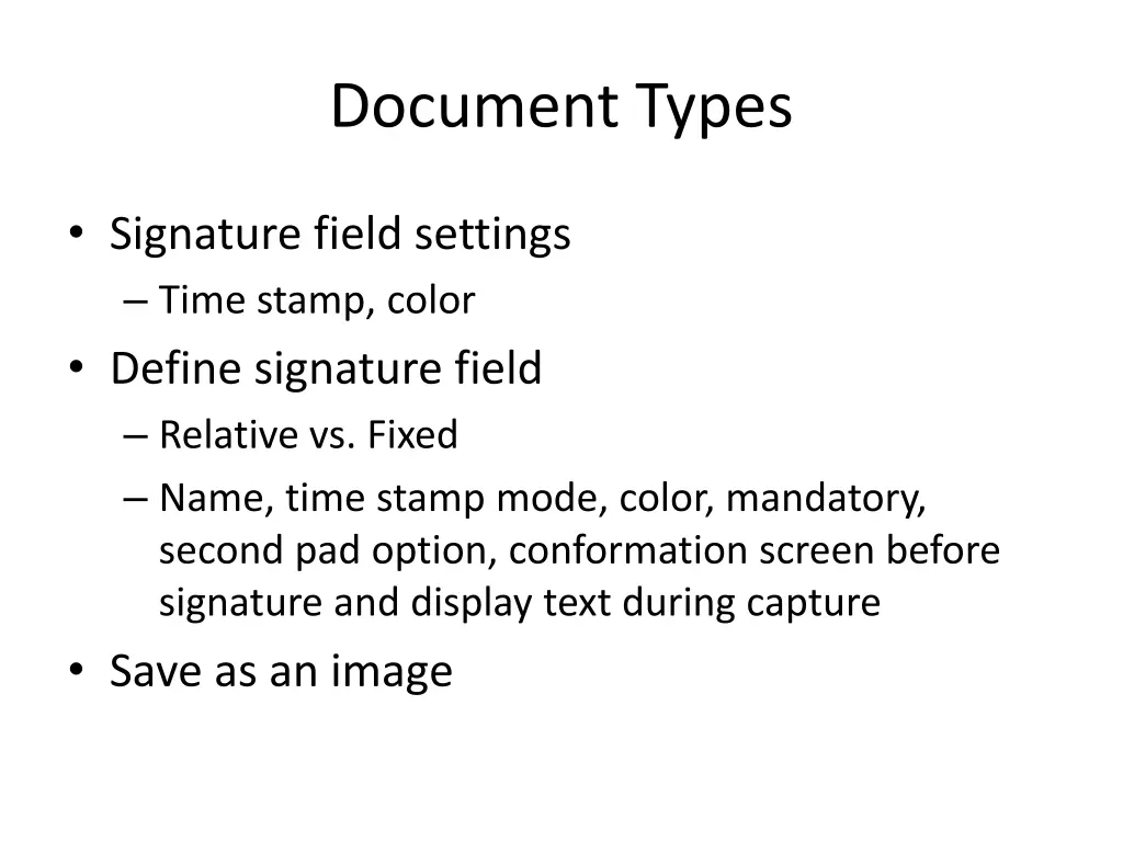 document types 2