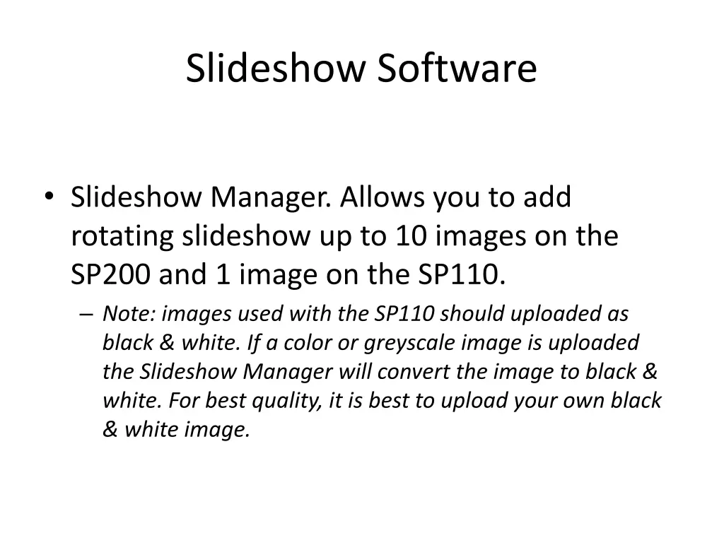 slideshow software