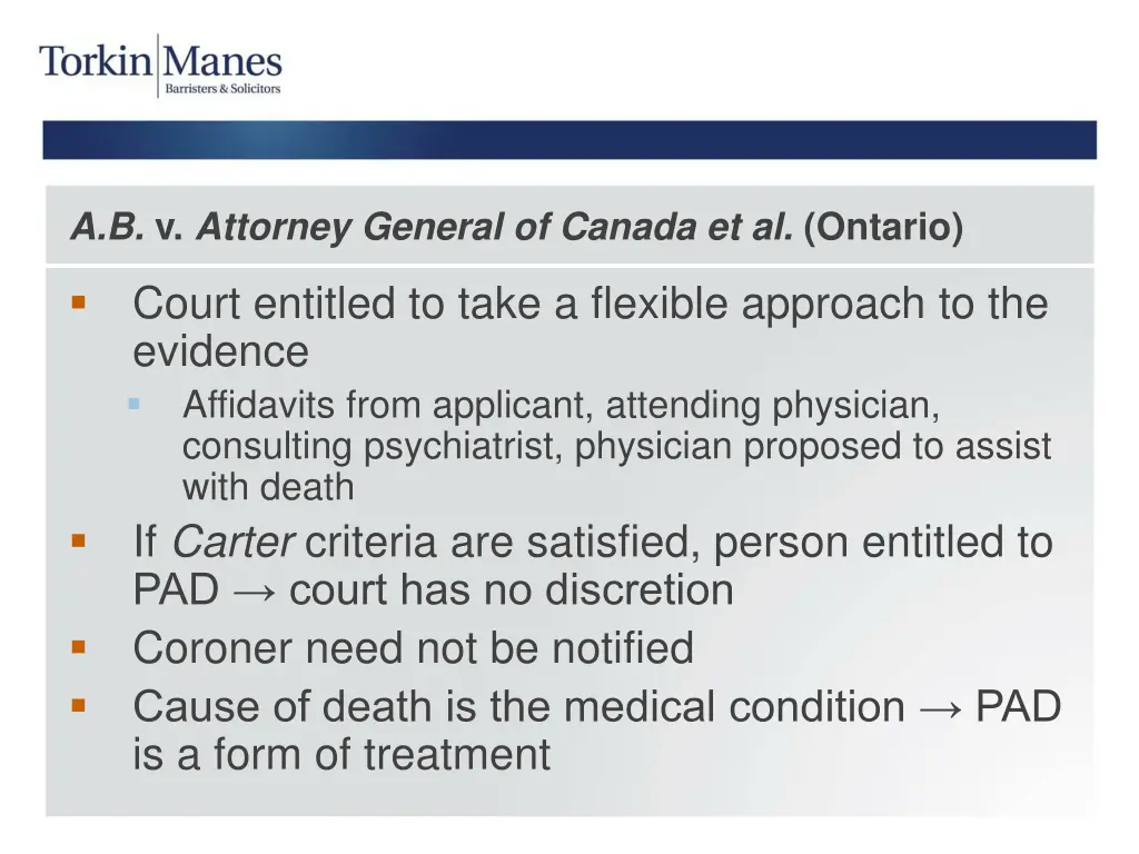 a b v attorney general of canada et al ontario 2