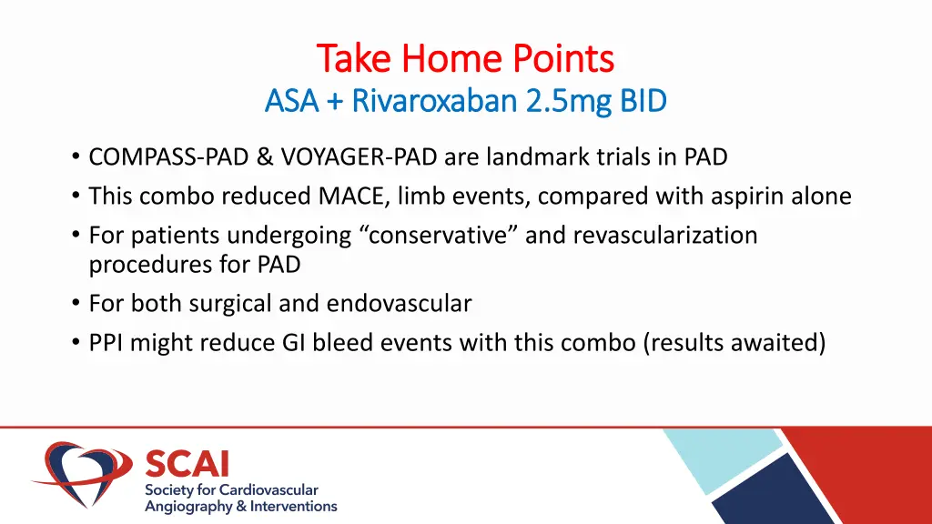 take home points take home points asa rivaroxaban