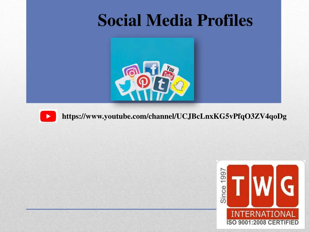 social media profiles 2