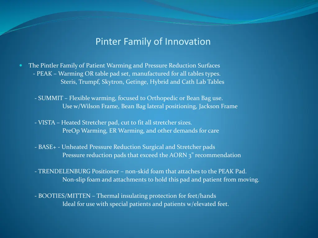 pinter family of innovation