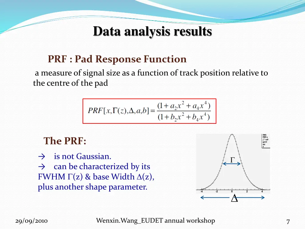 data analysis results