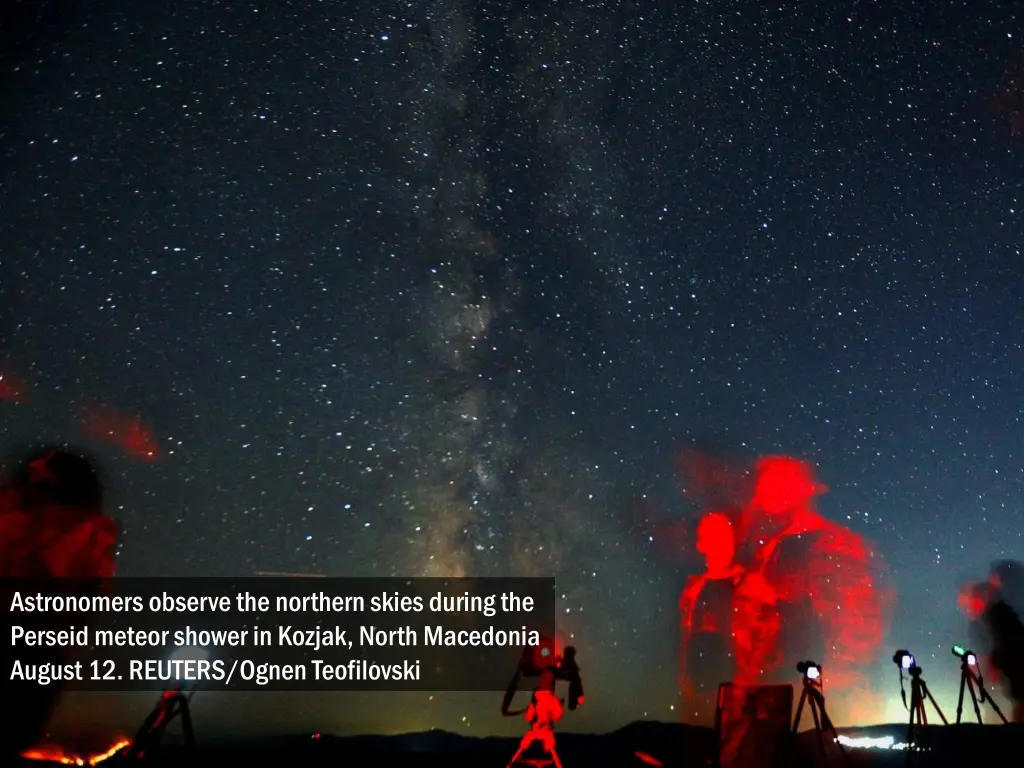 astronomers observe the northern skies during 1