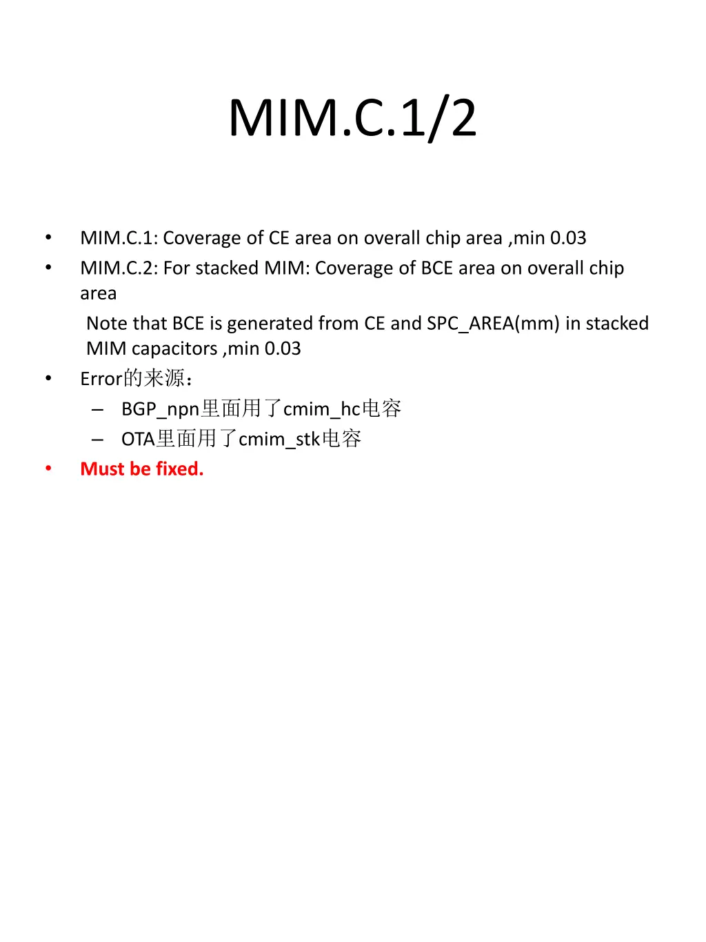 mim c 1 2