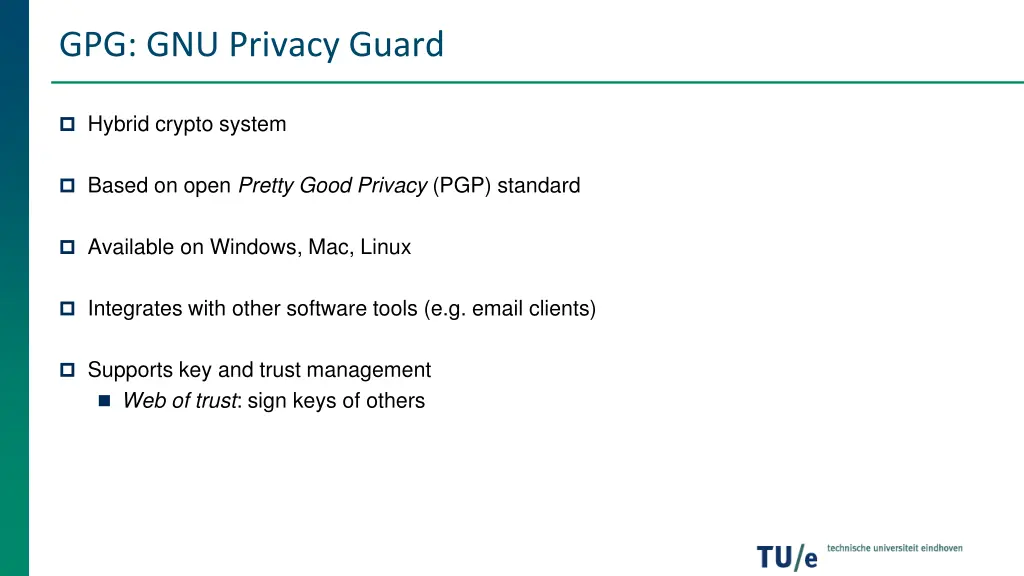 gpg gnu privacy guard