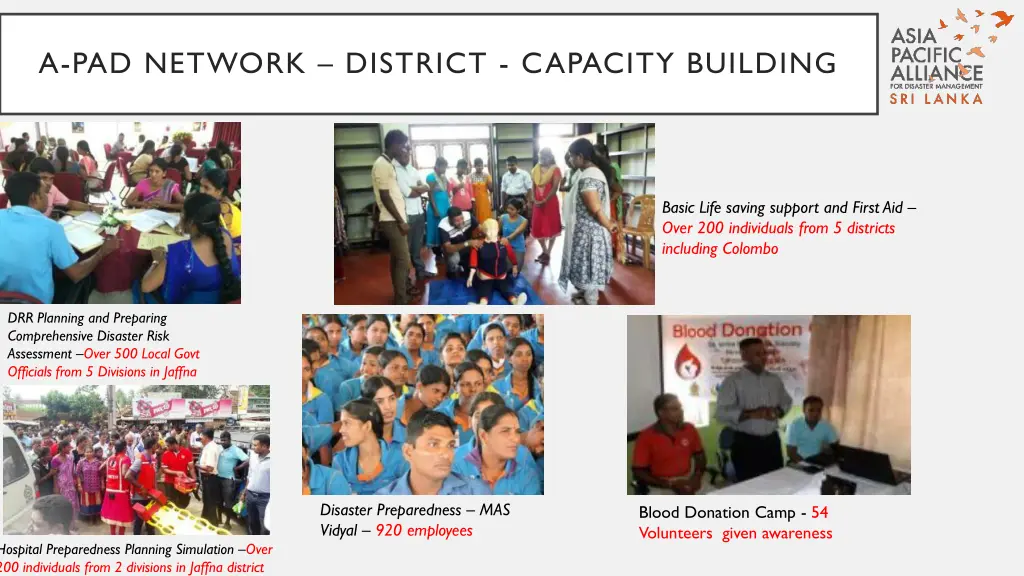 a pad network district capacity building 1