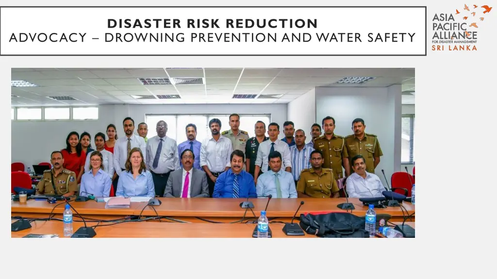 disaster risk reduction advocacy drowning