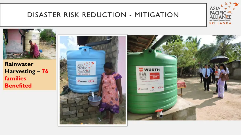 disaster risk reduction mitigation