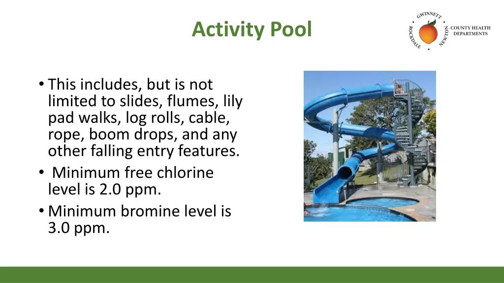 activity pool