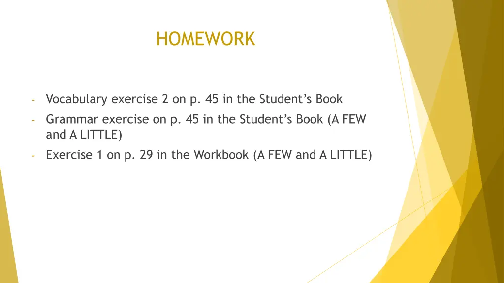 homework