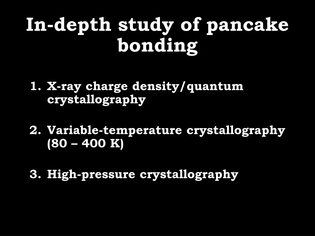 in depth study of pancake bonding