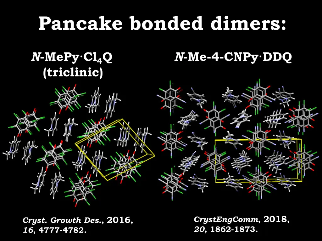 pancake bonded dimers 1