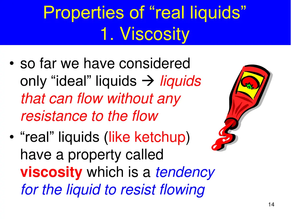 properties of real liquids 1 viscosity