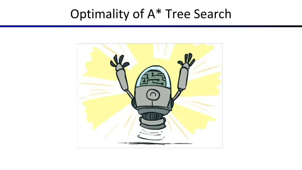 optimality of a tree search