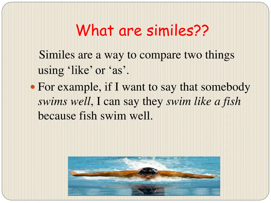 what are similes